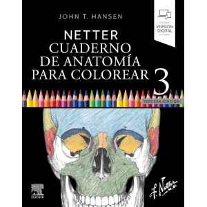 Netter – Cuaderno de Anatomía Para Colorear 3 Ed. 2023