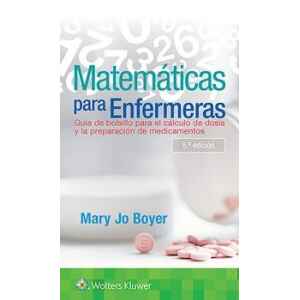 Boyer – Matematáticas Para Enfermeras 5 Ed. 2020