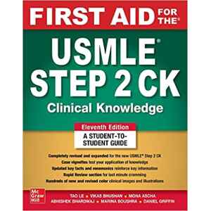 Tao Le – First Aid for the USMLE Step 2 Ck 11 Ed. 2023
