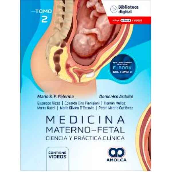 Palermo - Medicina materno fetal Tomo 2: (Incluye Ebook del Tomo 3) 1 Ed. 2024