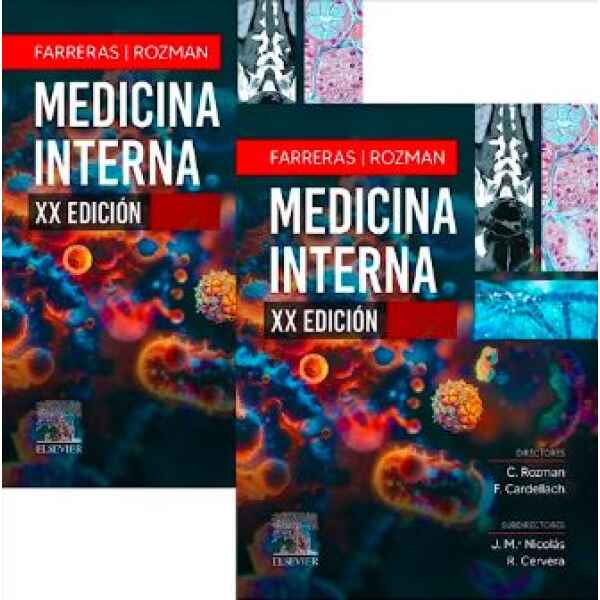 Farreras - Medicina Interna 2 Vols. 20 Ed. 2024